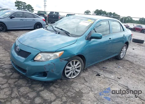 2010 Toyota Corolla Le z USA, uszkodzony, nr VIN JTDBU4EE7A9120027